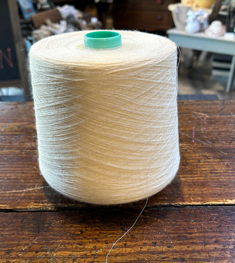 Wool silk 1/32 Natural
